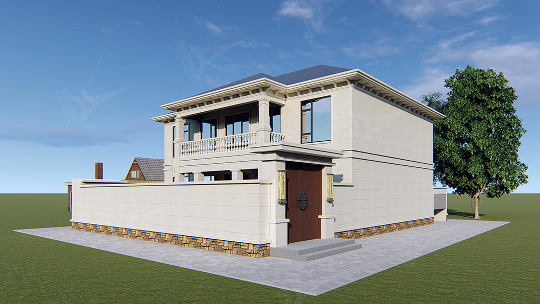 農(nóng)村輕鋼別墅設計效果圖 農(nóng)村輕鋼別墅設計效果圖