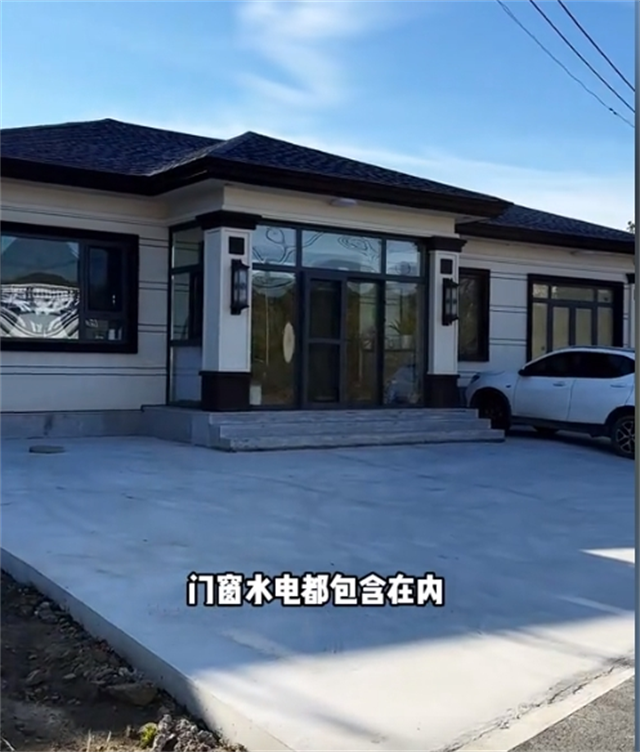 農(nóng)村輕鋼別墅實(shí)景