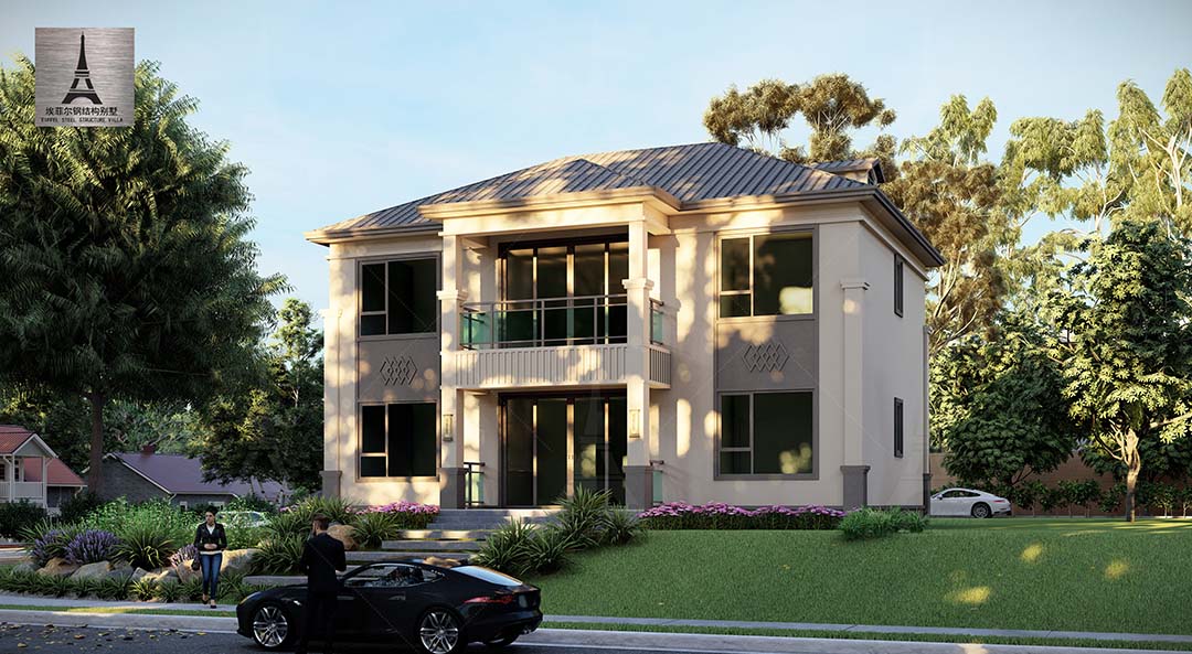 埃菲爾輕鋼別墅