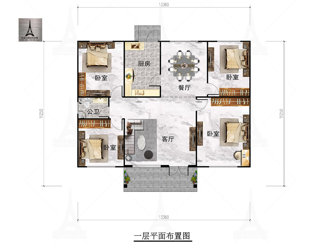 內蒙輕鋼別墅自建房