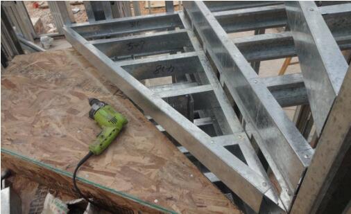 樓梯結構板安裝圖