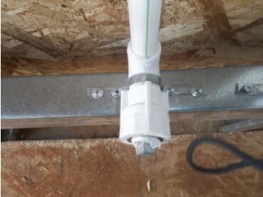 輕鋼別墅（房屋）PP-R管固定圖2